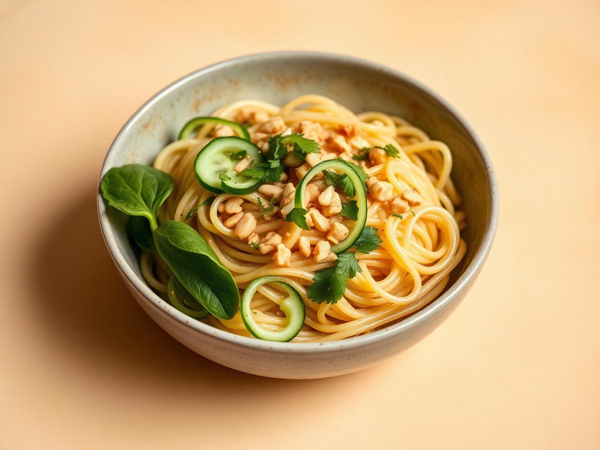 Cold Peanut Noodles
