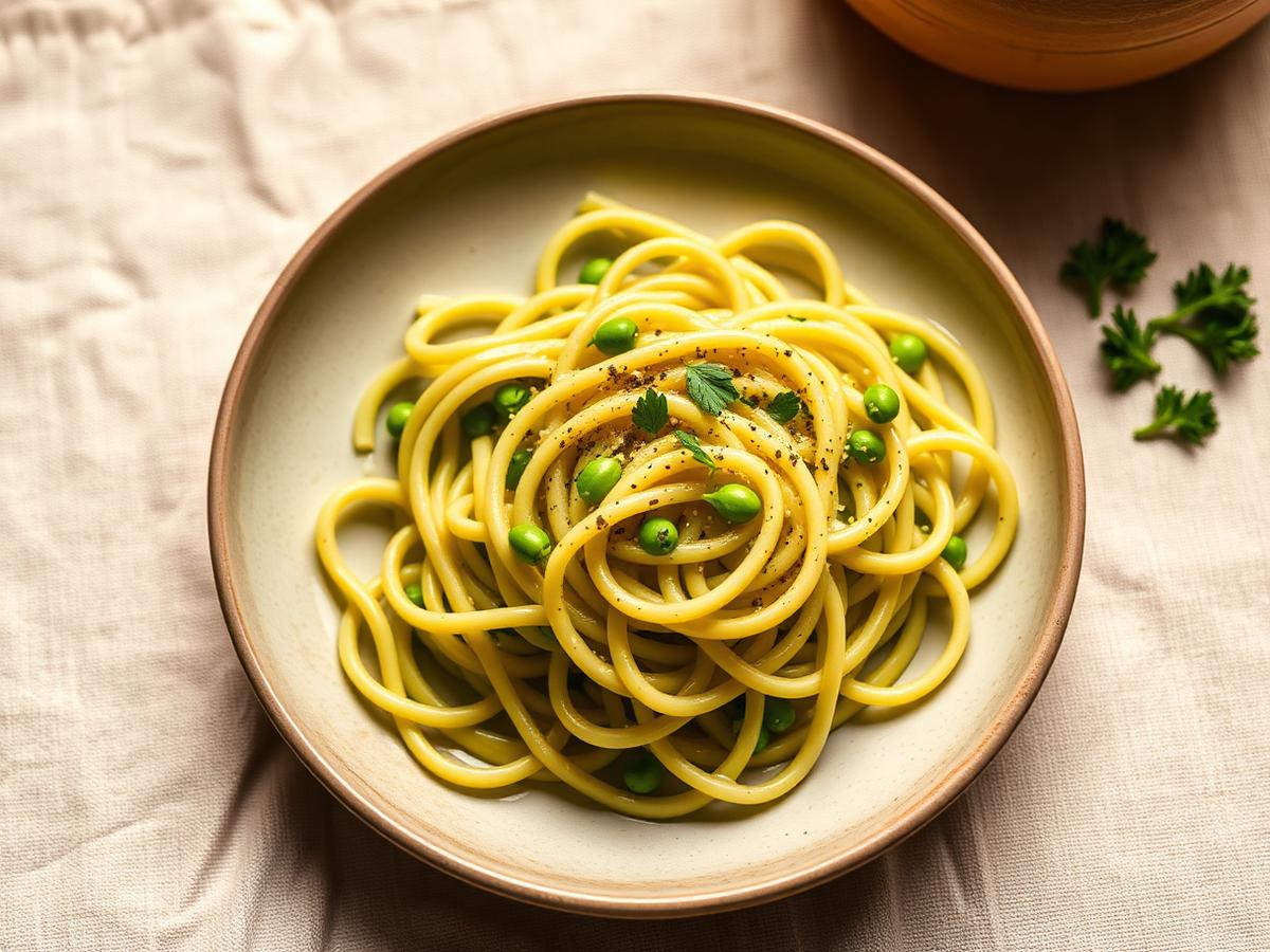 Garlic Butter Fettuccine